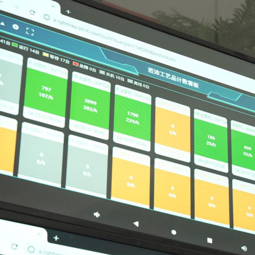 MES system precise control