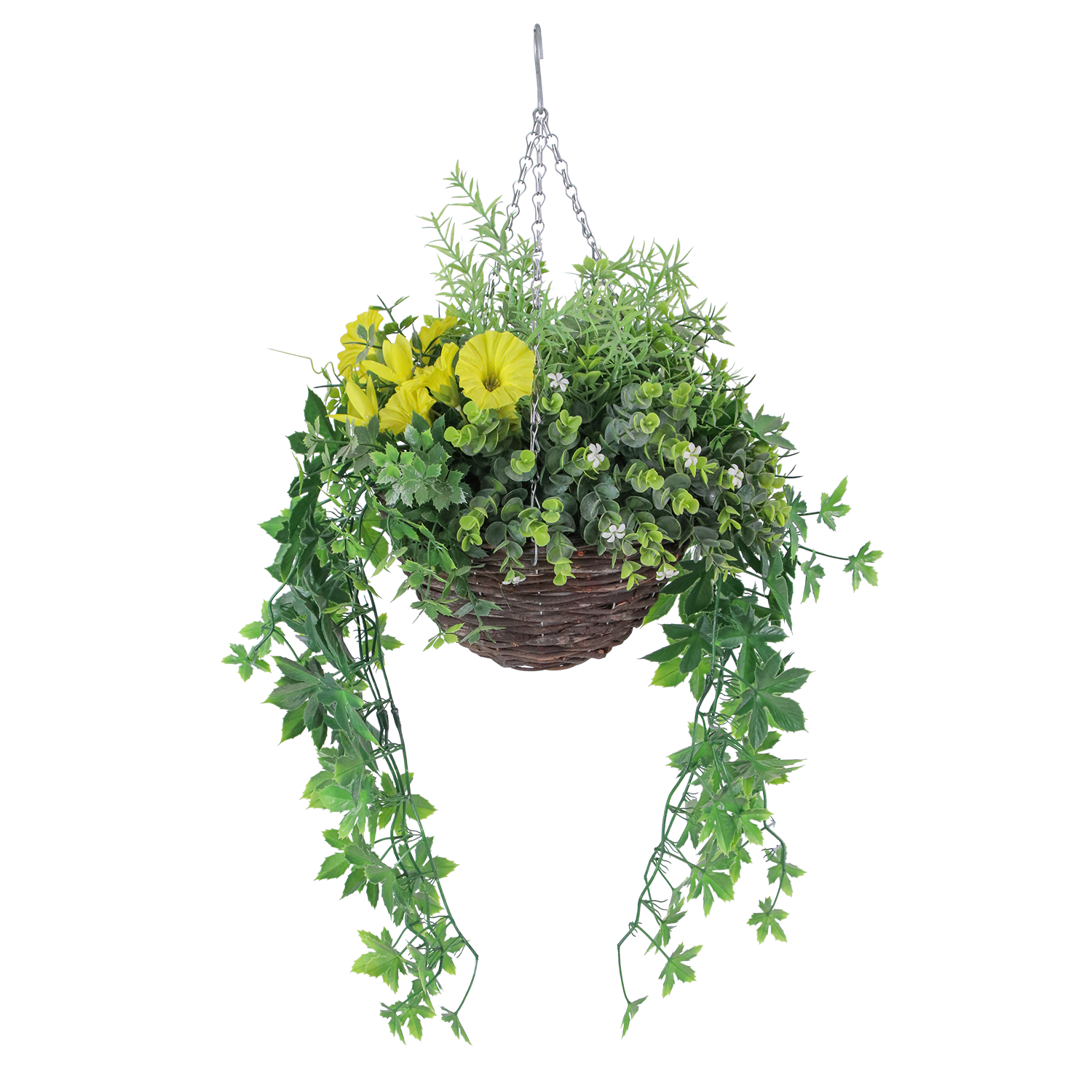 Artificial Flower Basket: Year-Round Bloom, Foolproof Decor
