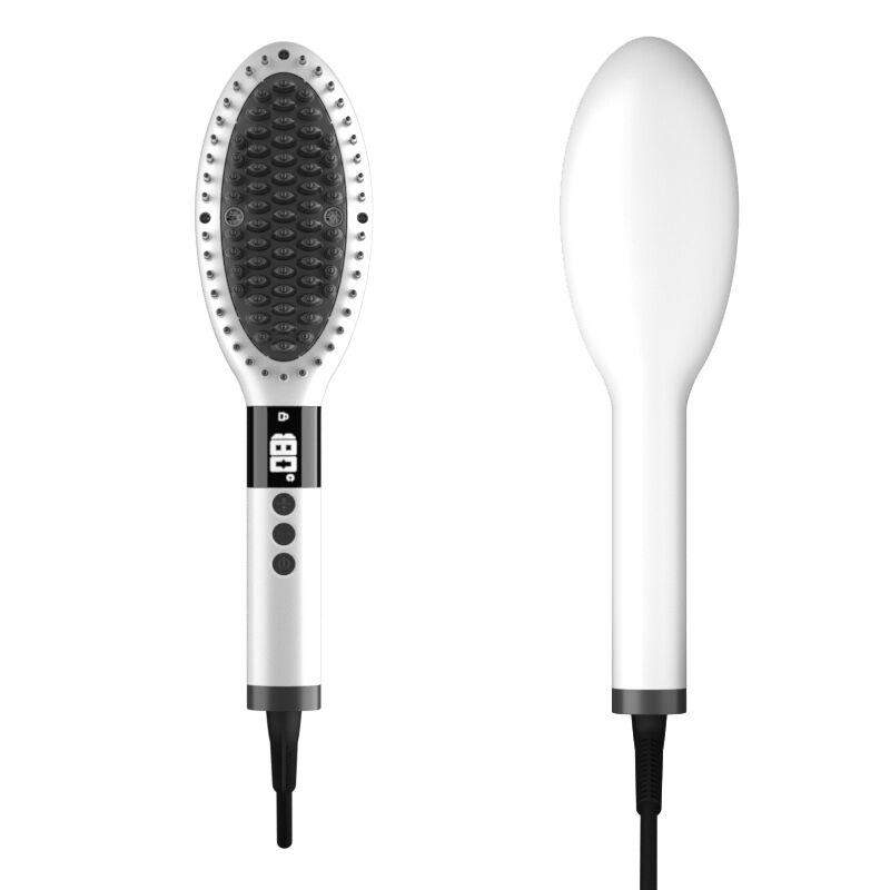 Electric Anti Scald Ceramic Negative Ion Hair Straightening Brush
