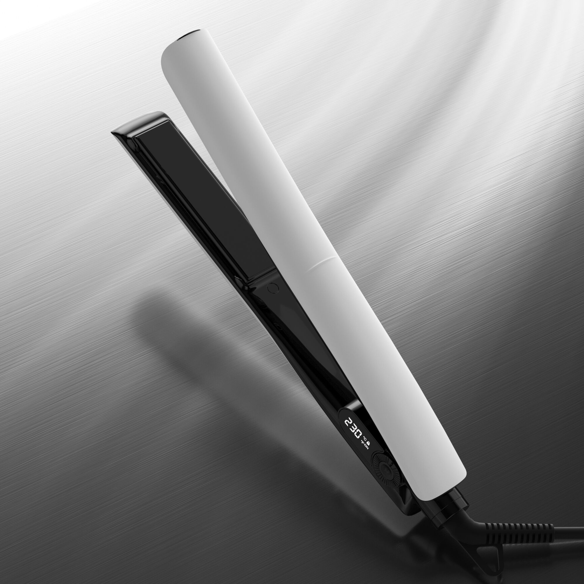 2 in 1 赤外線チタン電気ヘアストレートアイロン | 赤外線&イオン