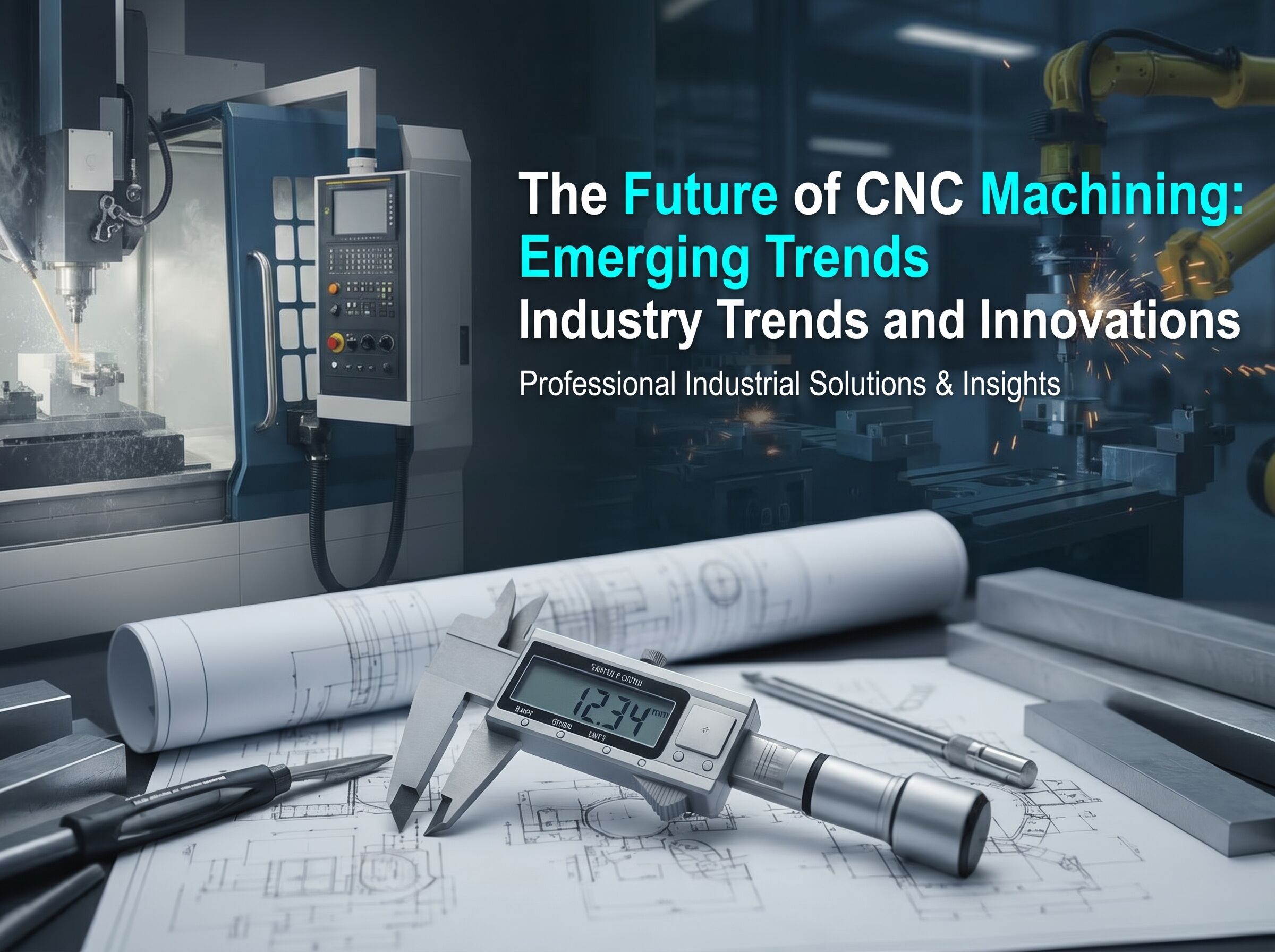 CNC加工の未来：新興産業トレンドと革新技術