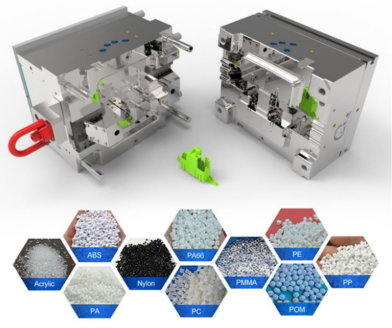 Custom Plastic Injection Parts - Precision Molding for Automotive & Electronic Components factory