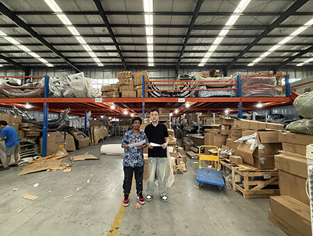 Partner Visit to the Warehouse