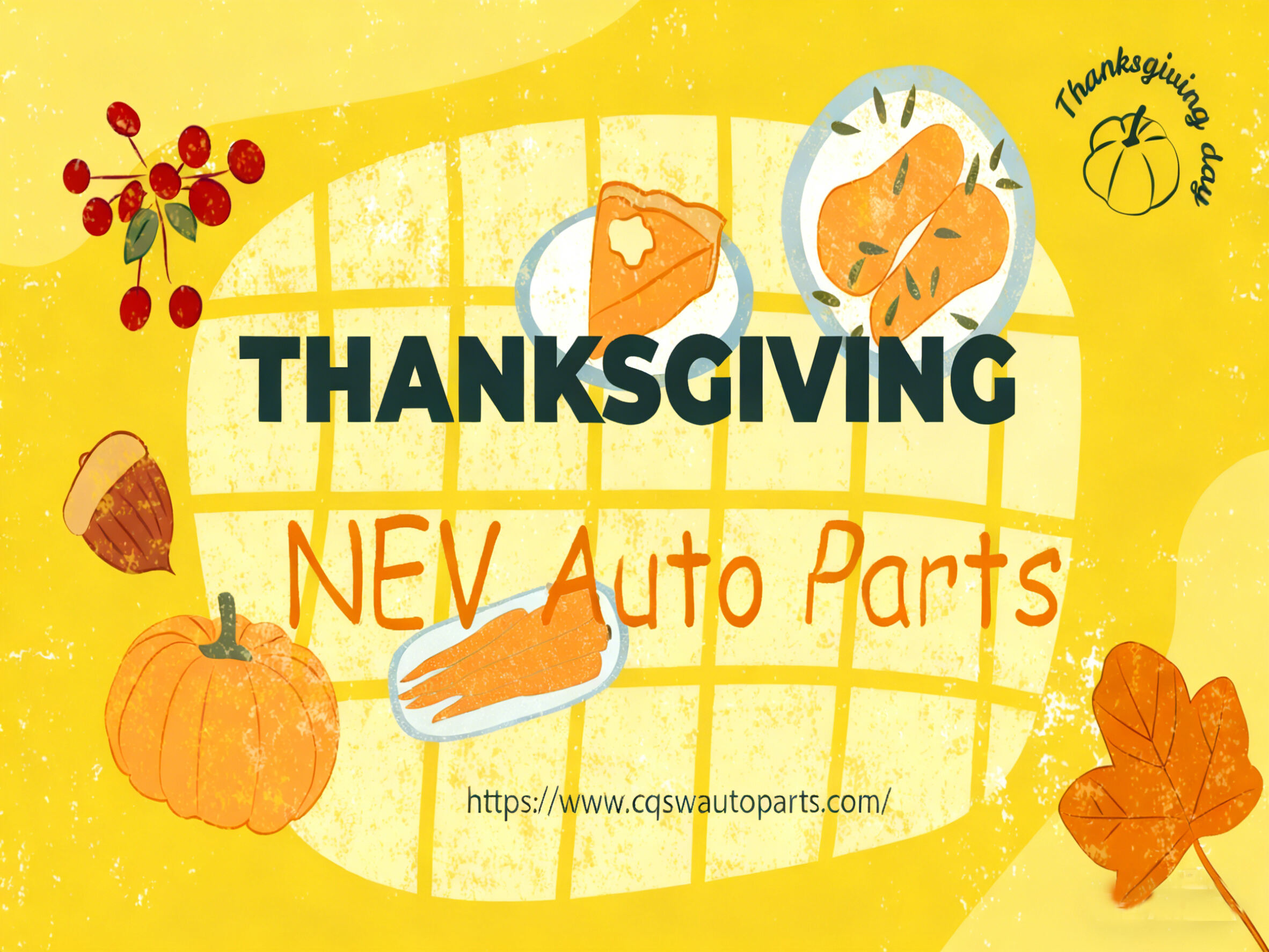 Gratitude in Every Innovation: Chongqi Shiwei Extends Thanksgiving Greetings to Global NEV Partners