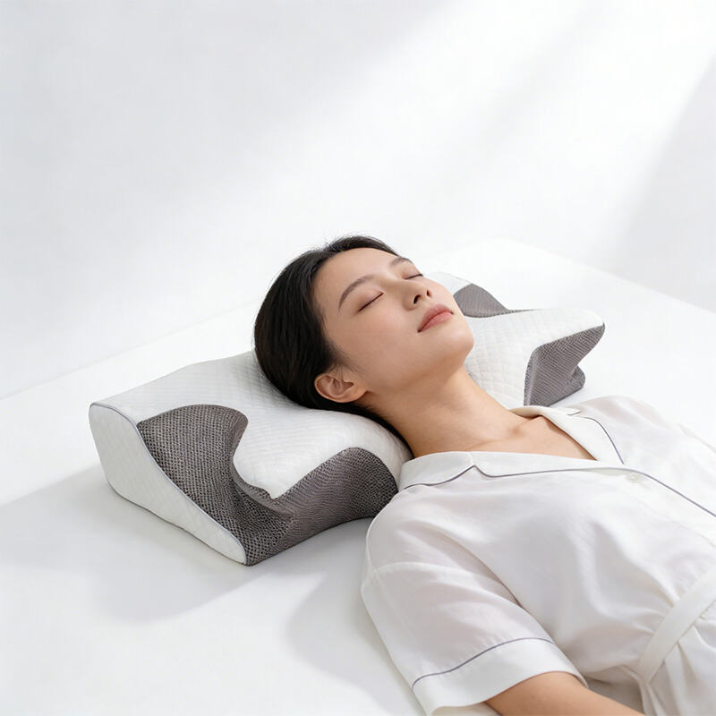 Ergonomic Butterfly Memory Foam Pillow