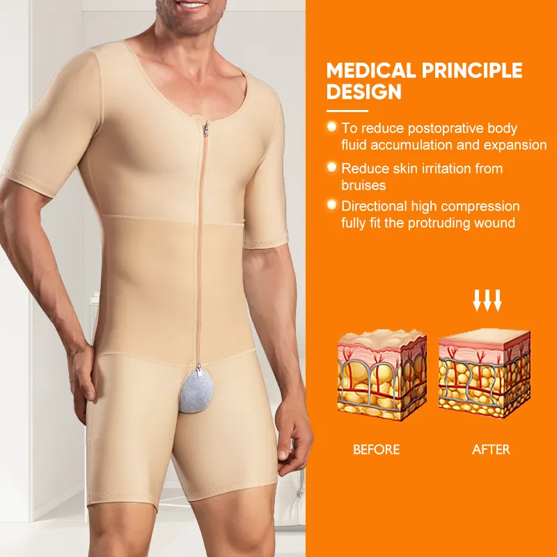 ما هي مراحل بدلة الضغط بعد عملية رفع المؤخرة (BBL) حسب أسبوع التعافي؟