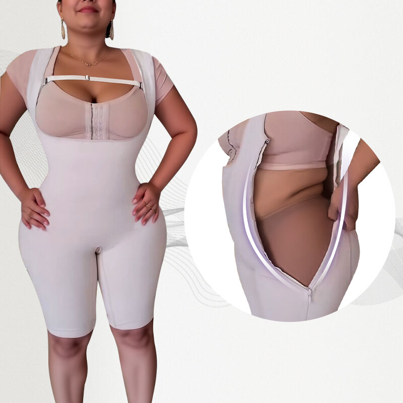 فاجا ما بعد شفط الدهون للتعافي الجراحي المرحلة الأولى - سوستة جانبية ممتدة