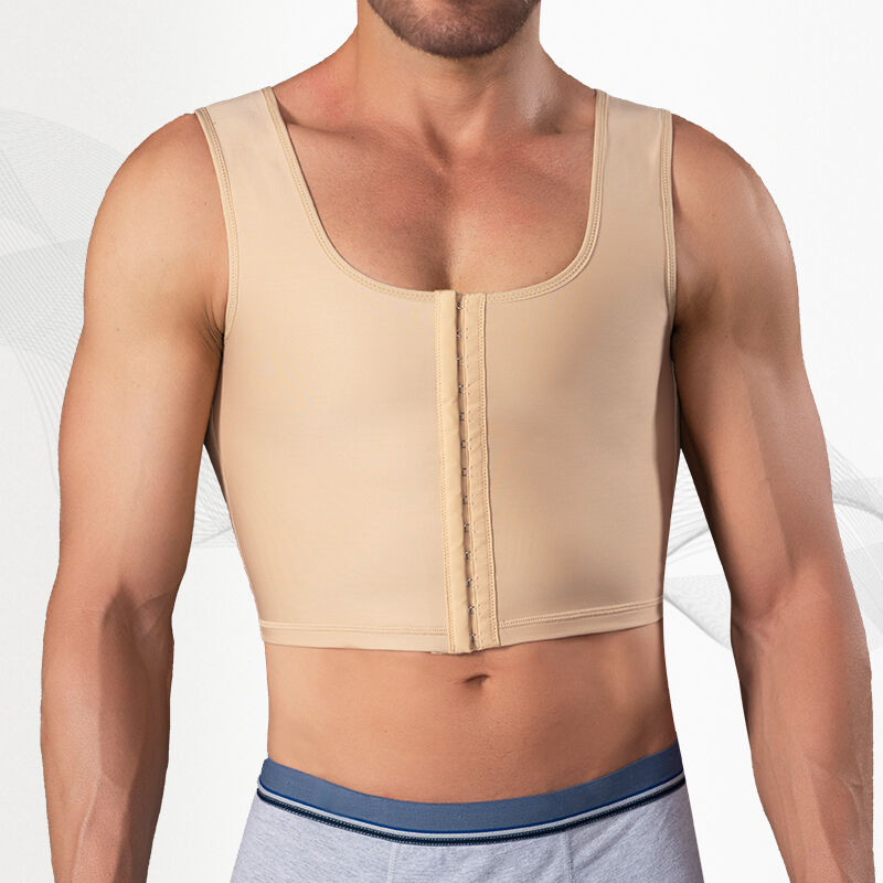 سترة طبية ضاغطة BLM8801 للرجال – للتعافي بعد شفط الدهون والتثدي – تصنيع OEM