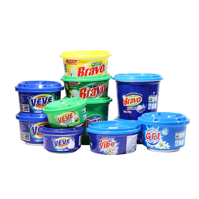 Is dishwashing paste effective for kitchen walls?