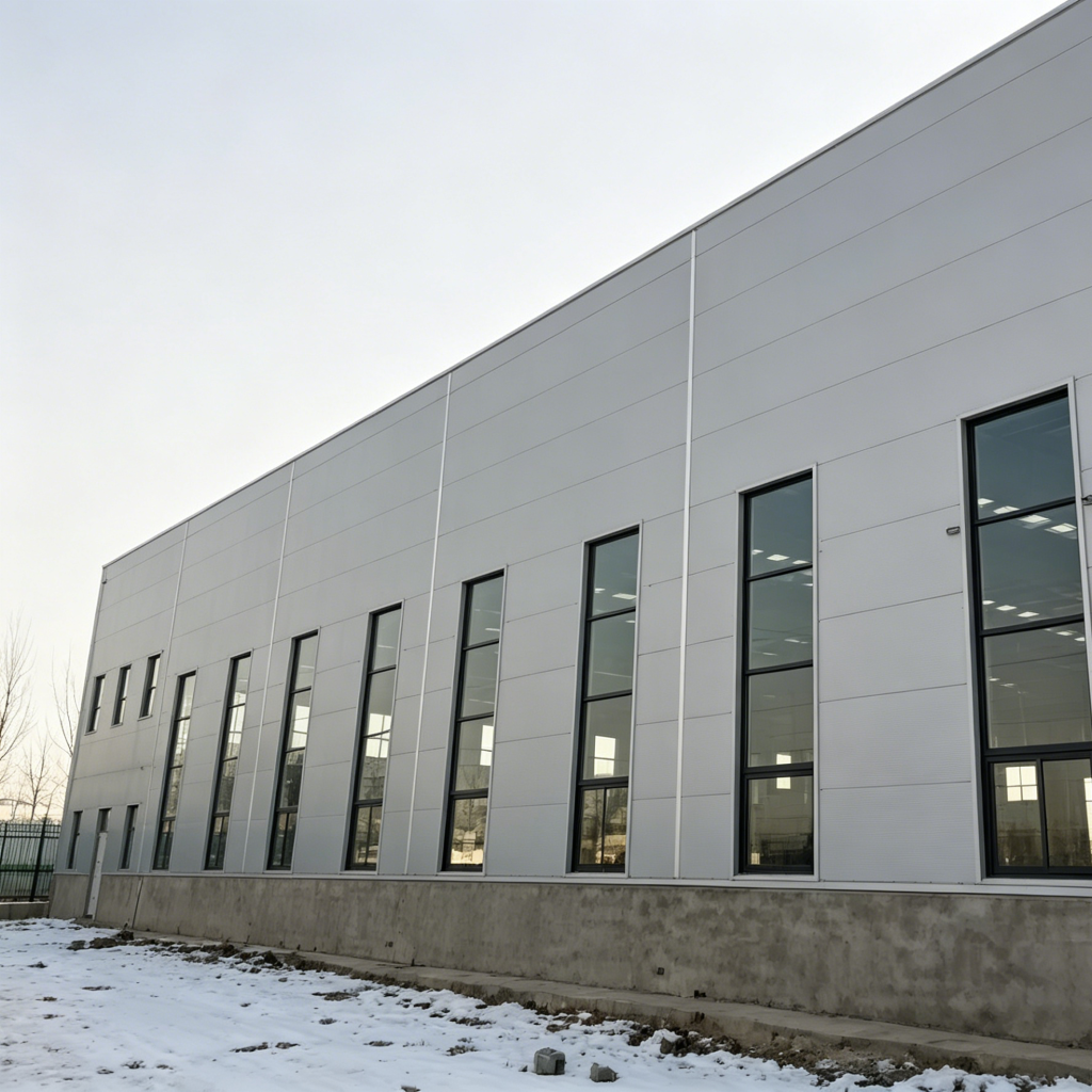 Hoë-kwaliteit kommersiële werfhuise deur Hebei Wanji Steel Structure Co., Ltd