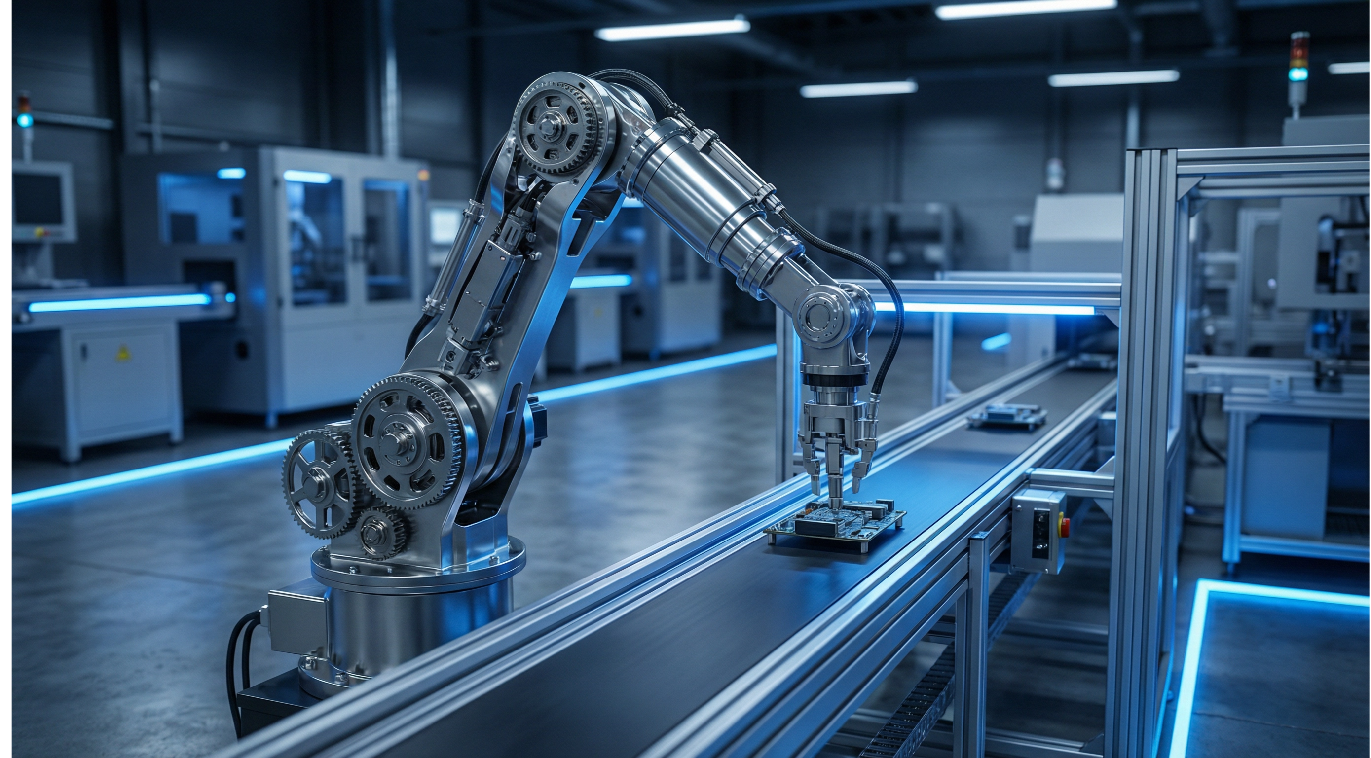 Complex 5-Axis Machined Joint for Collaborative Robot Arm