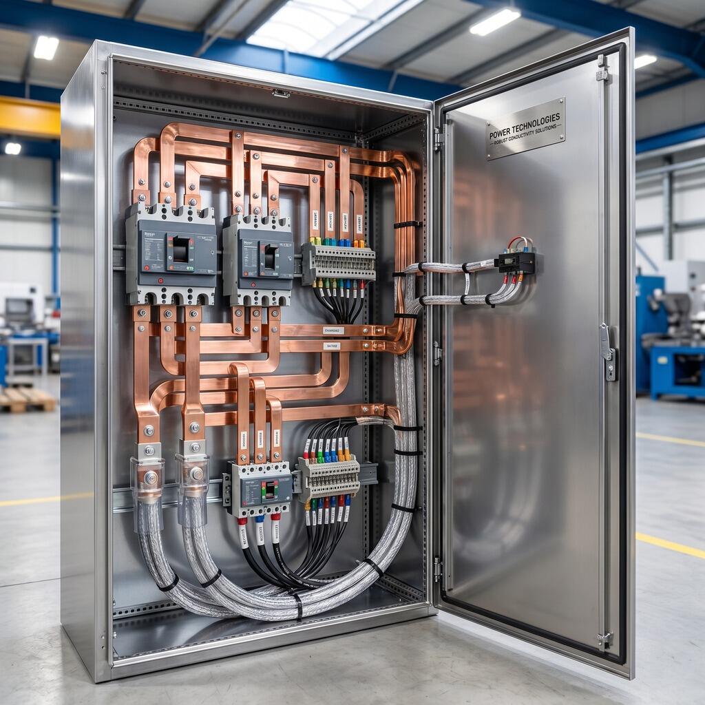 Where Are Copper Busbars Commonly Used in Industrial Applications?