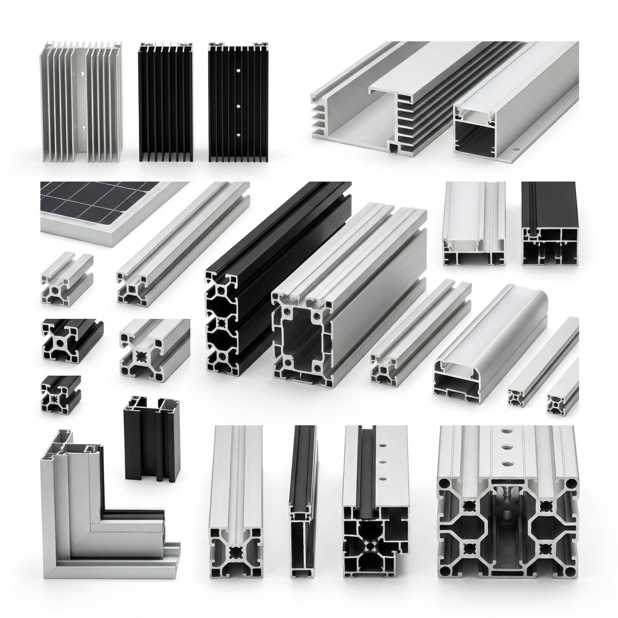 Custom Aluminum Extrusion Service for Structural Profiles and Heatsinks | ISO 9001 Certified