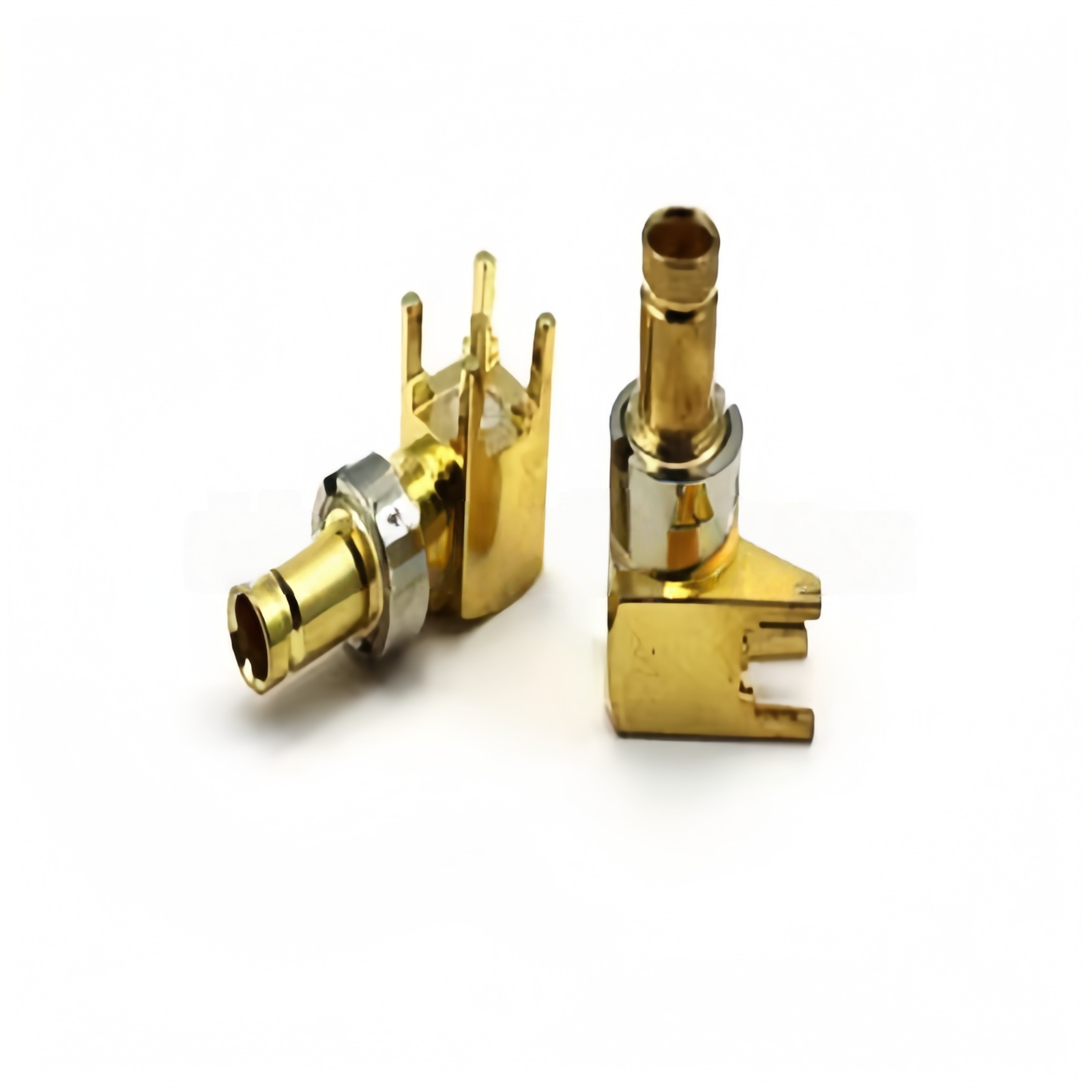 1.0/2.3 Female Right Angle Connector for Pcb