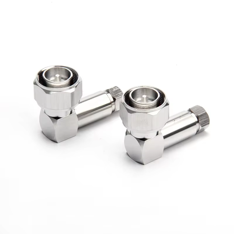 MINI DIN  Male Plug Clamp Type  Connector for 1/4 Superflex Cable 4.3-10 Right Angle supplier