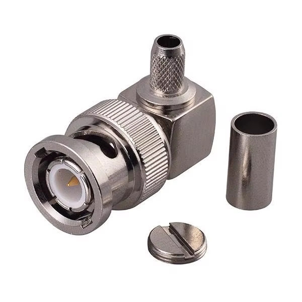 RF Application BNC Male Connector for RG223 Cable manufacture