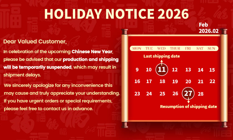 Chinese New Year Holiday Notice
