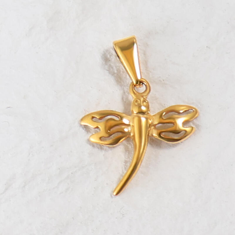 Stainless Steel Dragonfly Necklace Jewelry Making