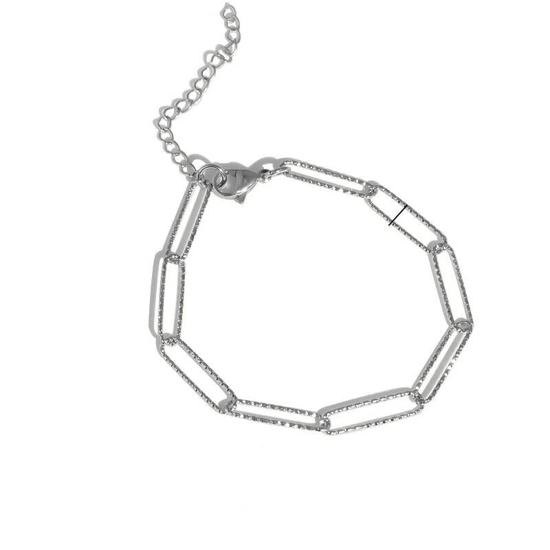 ☆*☆様 美品 STAR JEWELRY ペーパークリップチェーン ブレスレット ホワイトセール用カスタムペーパークリップチェーンブレスレット｜18K