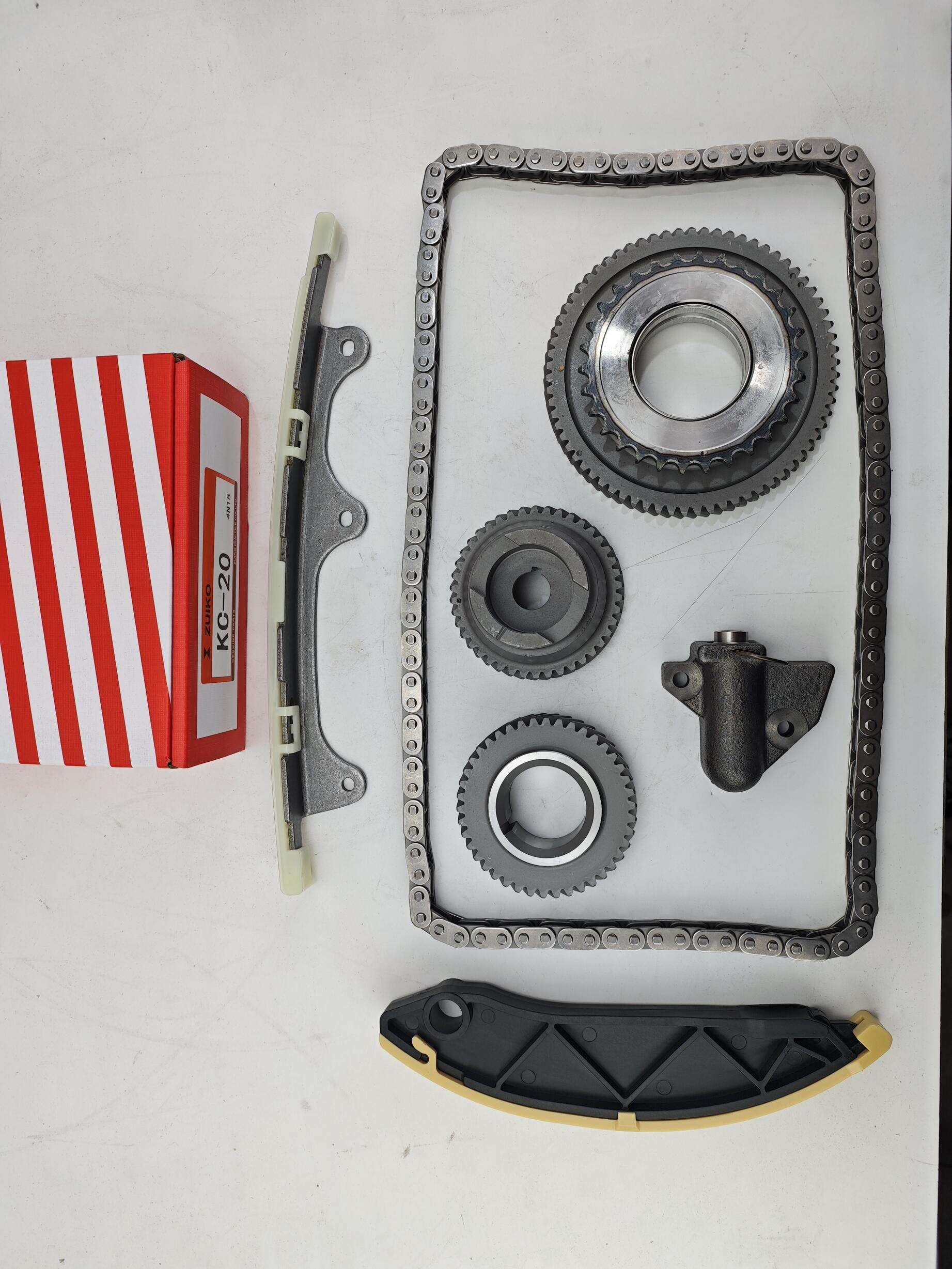 مجموعة سلسلة التوقيت 4N15 – مجموعة توقيت كاملة لمحرك ديزل 4N15 سعة 2.4 لتر لسيارات ميتسوبيشي تريتون / L200 / باجرو سبورت