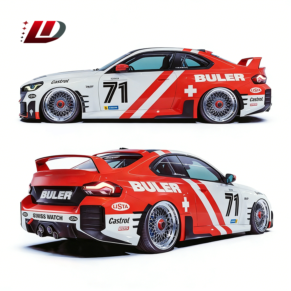 Customized Printed Car Wrap 