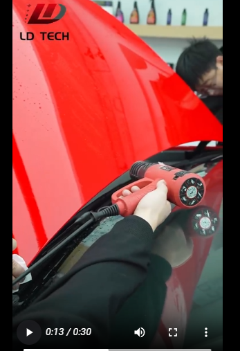 Red Car Wrap Film