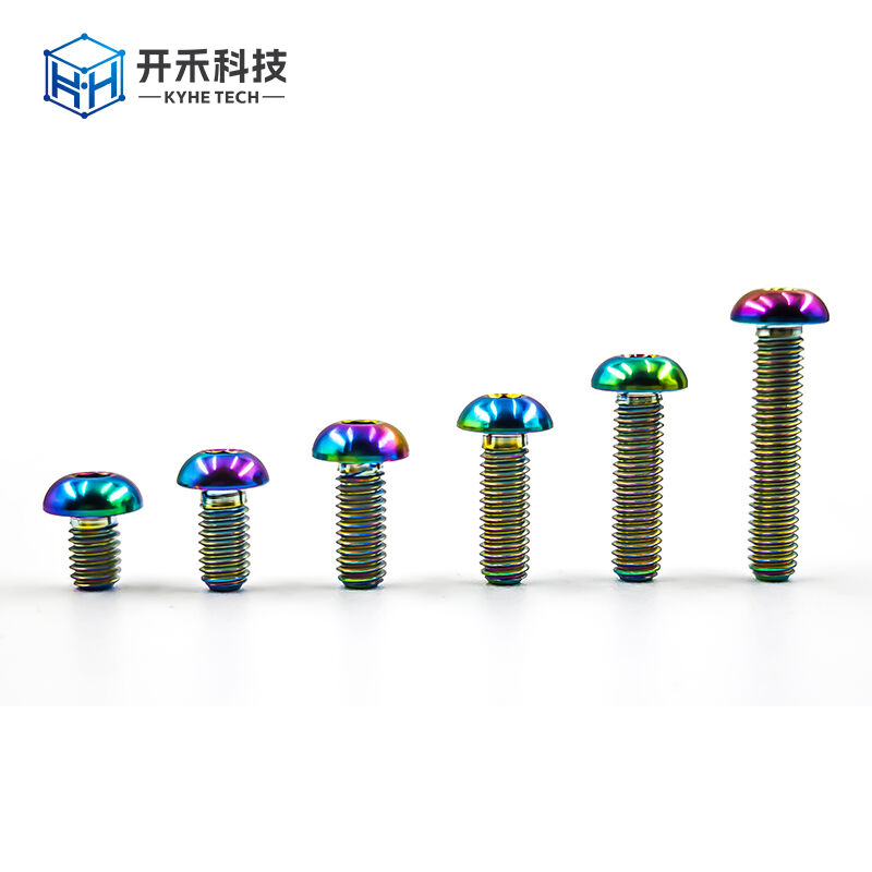 Umweltfreundliche Verpflichtung mit M4-Titan-Schrauben