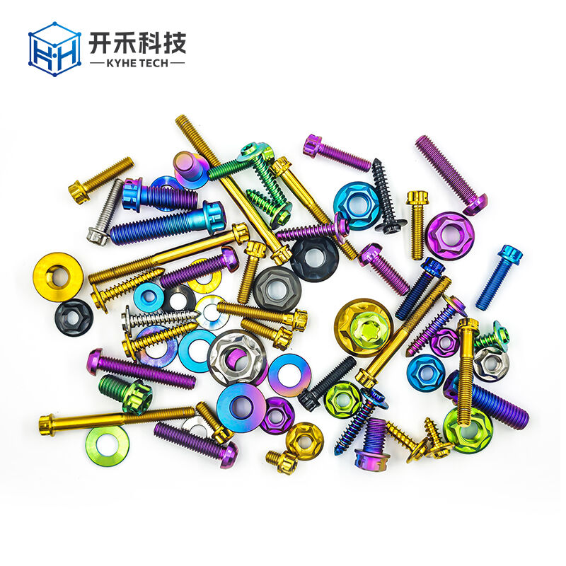 Maximieren Sie Ihre Produktionseffizienz mit Titan-Sechskantschrauben