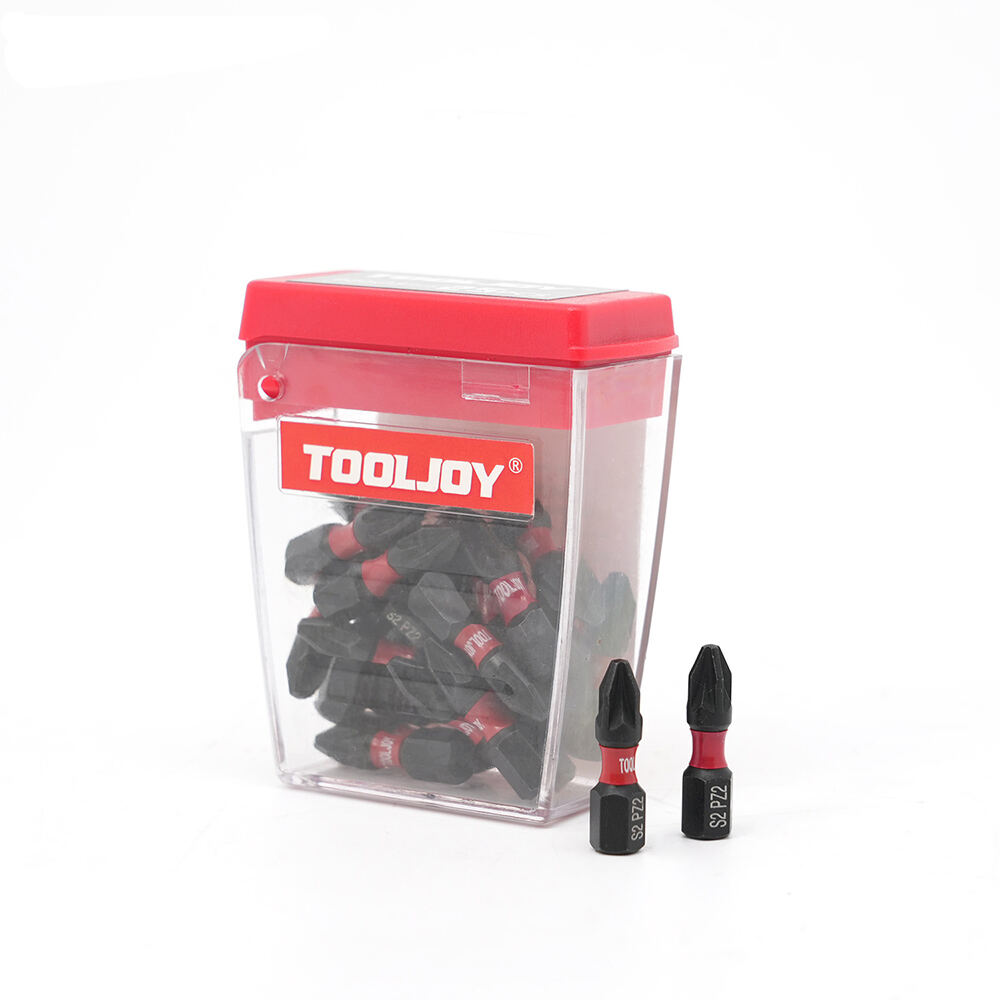 Tooljoy S2 Steel 25mm Impact Driver Bit Set High Torsion