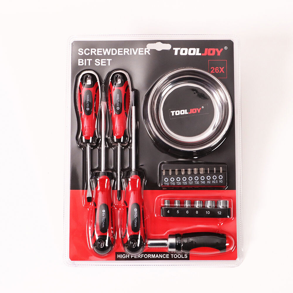 Tooljoy 26PCS Витвердхивер Сет са ручком и сактом Кит Магнитни прецизни витвердхивер Сет за кућне поправке и професионалну употребу