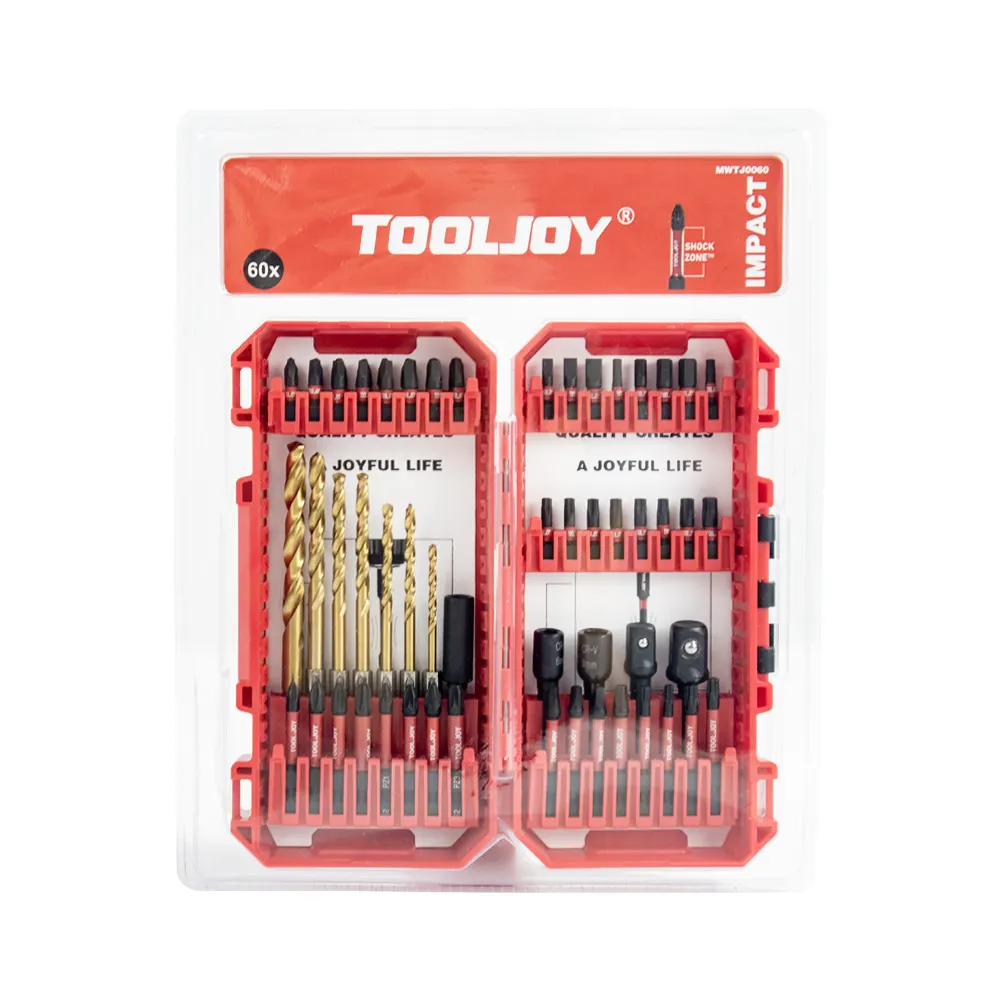 What are the key benefits of using impact bit sets in industrial applications?