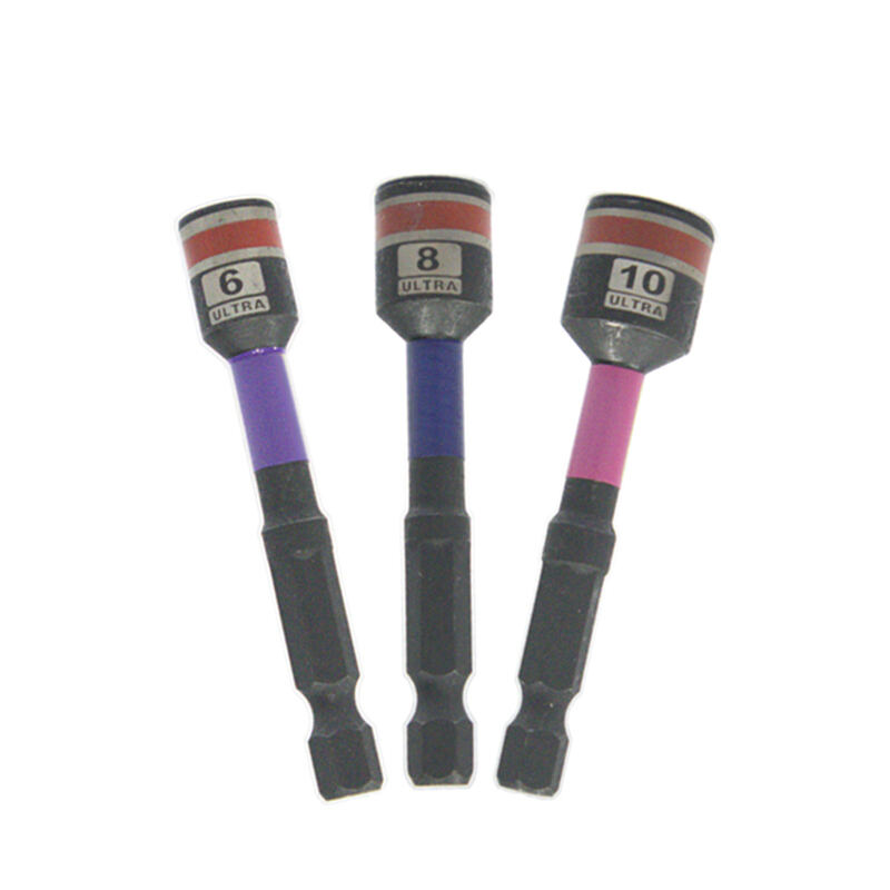 Tooljoy Strong Magnetic Hold Color-Coded Size Identification 1/4