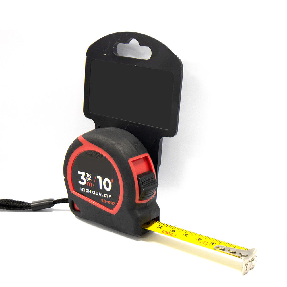 3M 16mm Tape Measure – ABS TPE Rubber Case, Retractable Steel Measuring ...