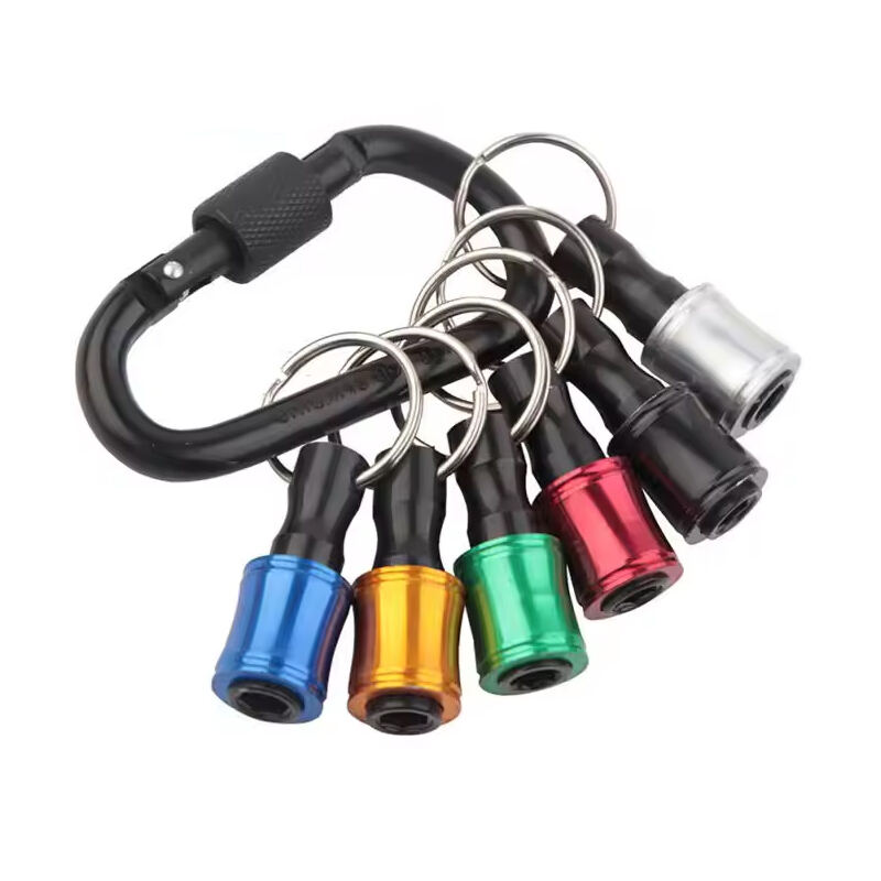 Tooljoy 6pcs Keychain Bit Holder for Quick Release