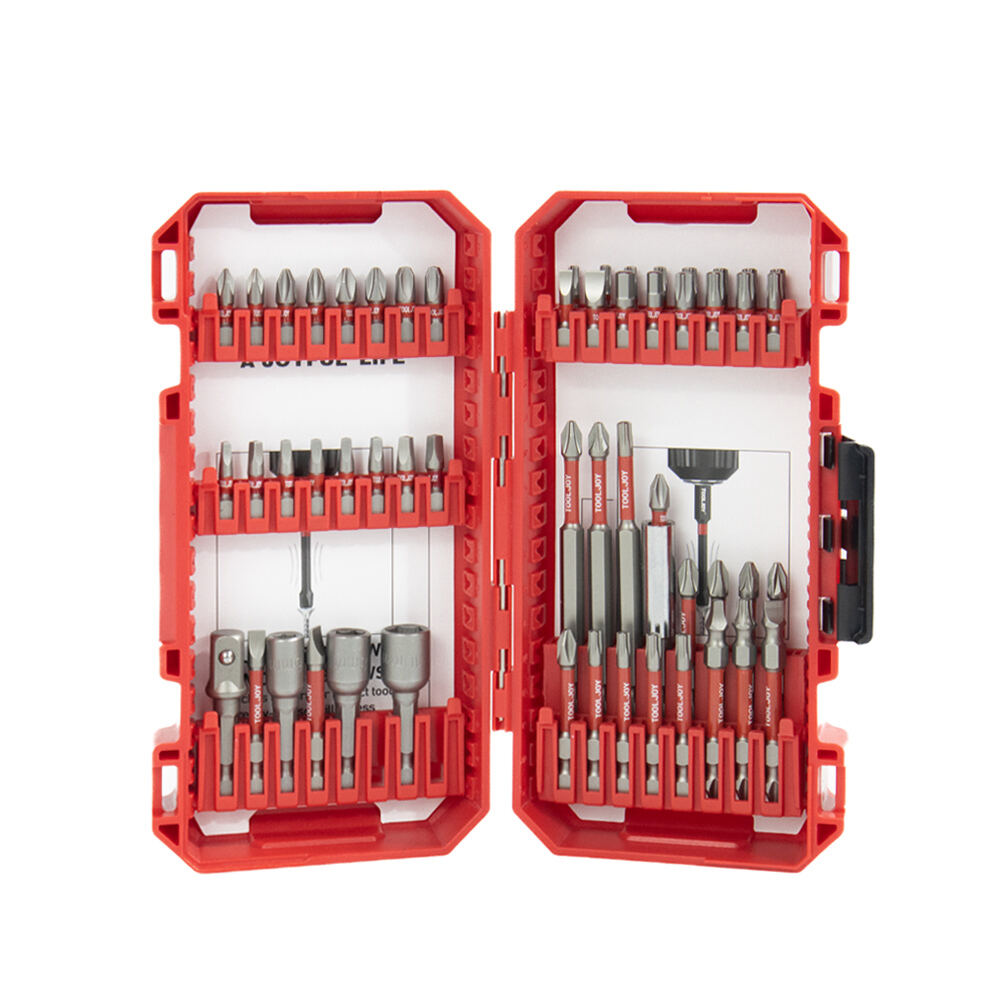 Tooljoy Magnetic Impact Bit Set 55PCS S2 Steel Driver Bits for Electric Drill