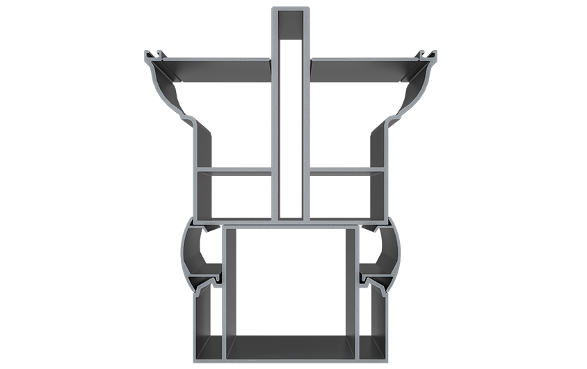 Single main beam - double bridge