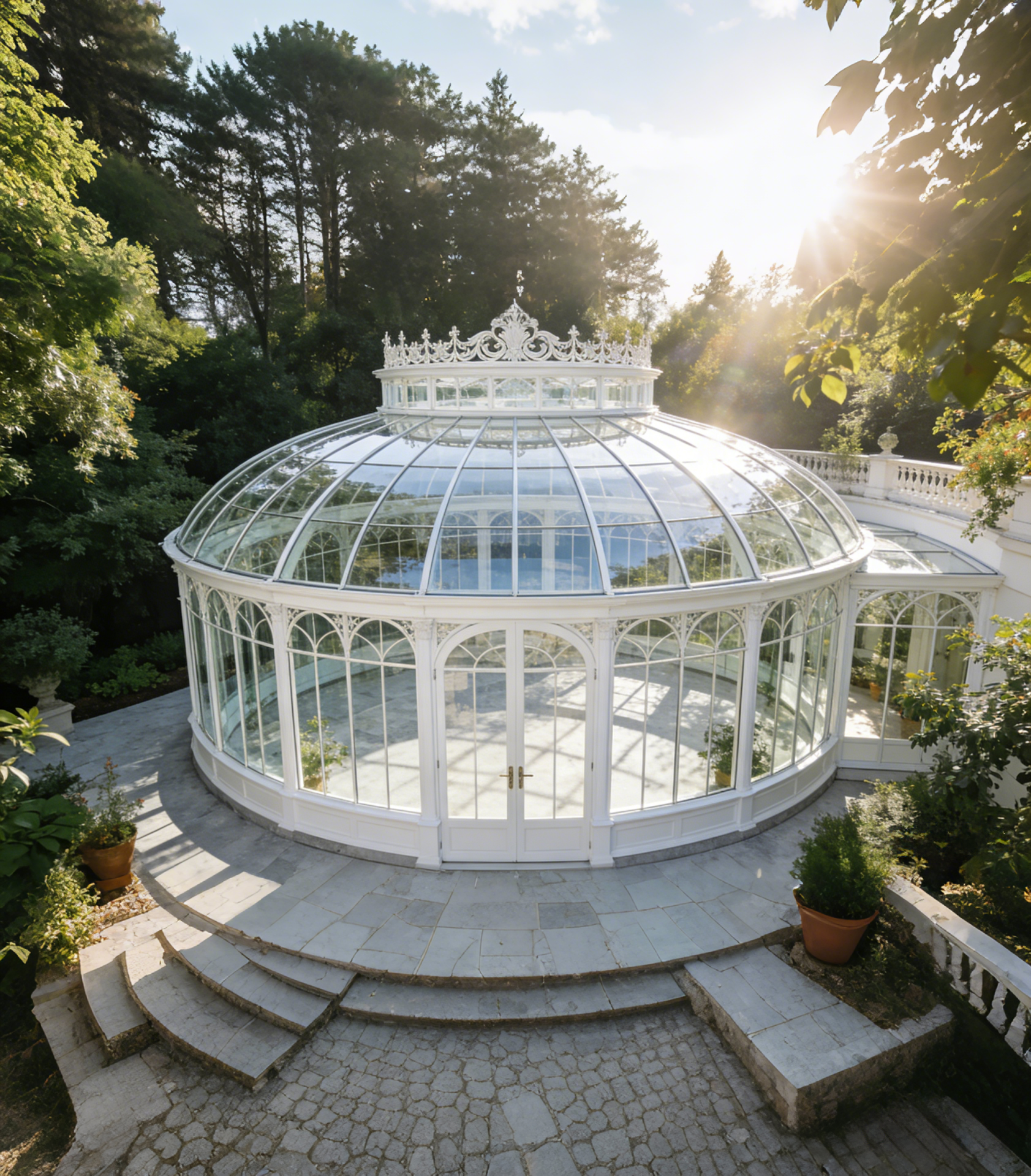 French Style Sunroom
