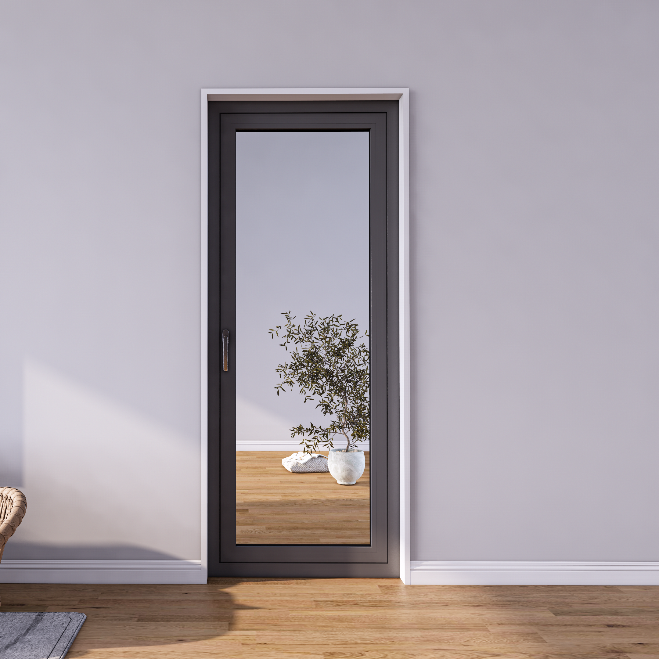 Transforme su espacio con puertas de aluminio acristaladas dobles