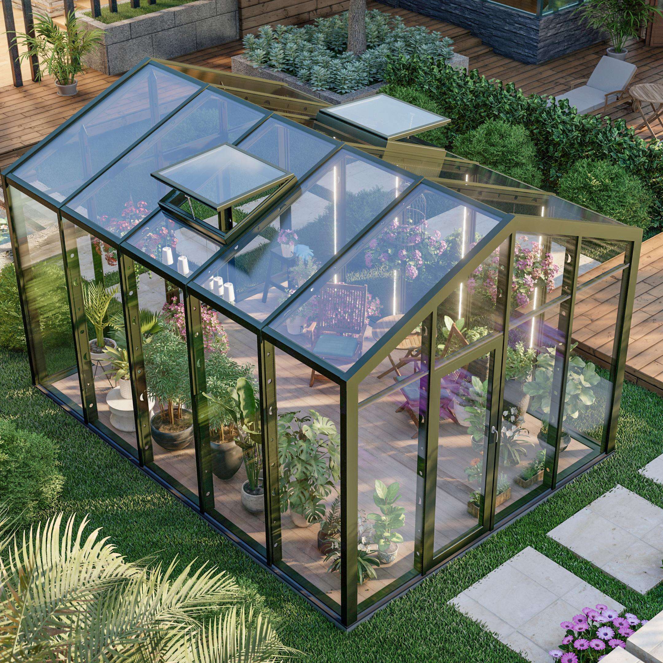 Transforme su espacio vital con nuestras soluciones de casas integrales de cristal