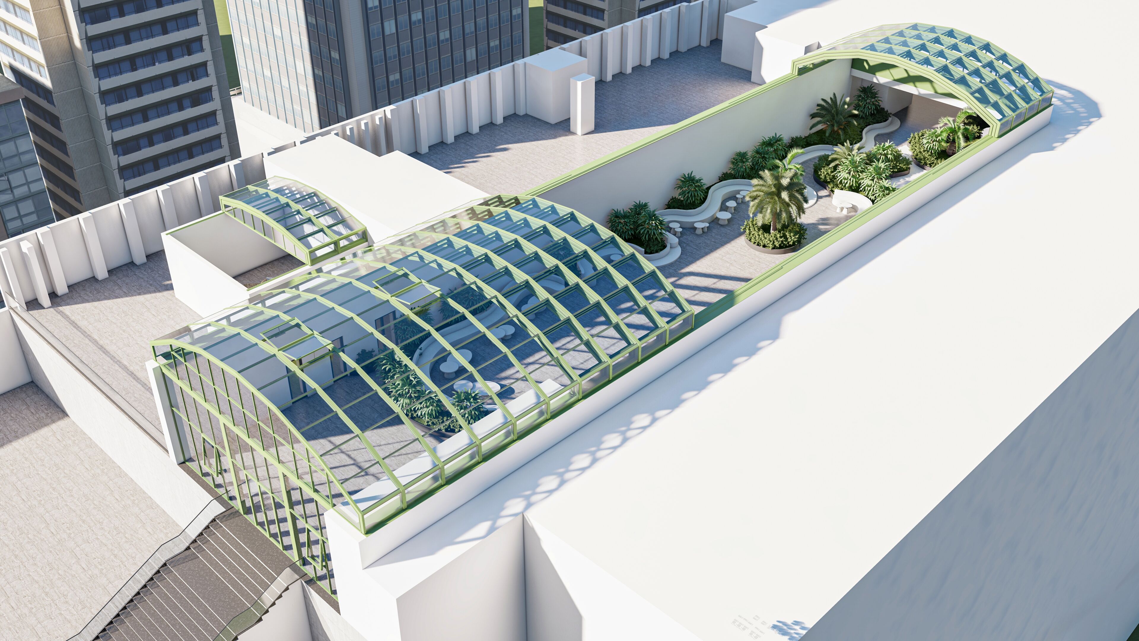 Movable Large-Scale Event Sunroom: A Flexible and Versatile 48-Meter Event Space