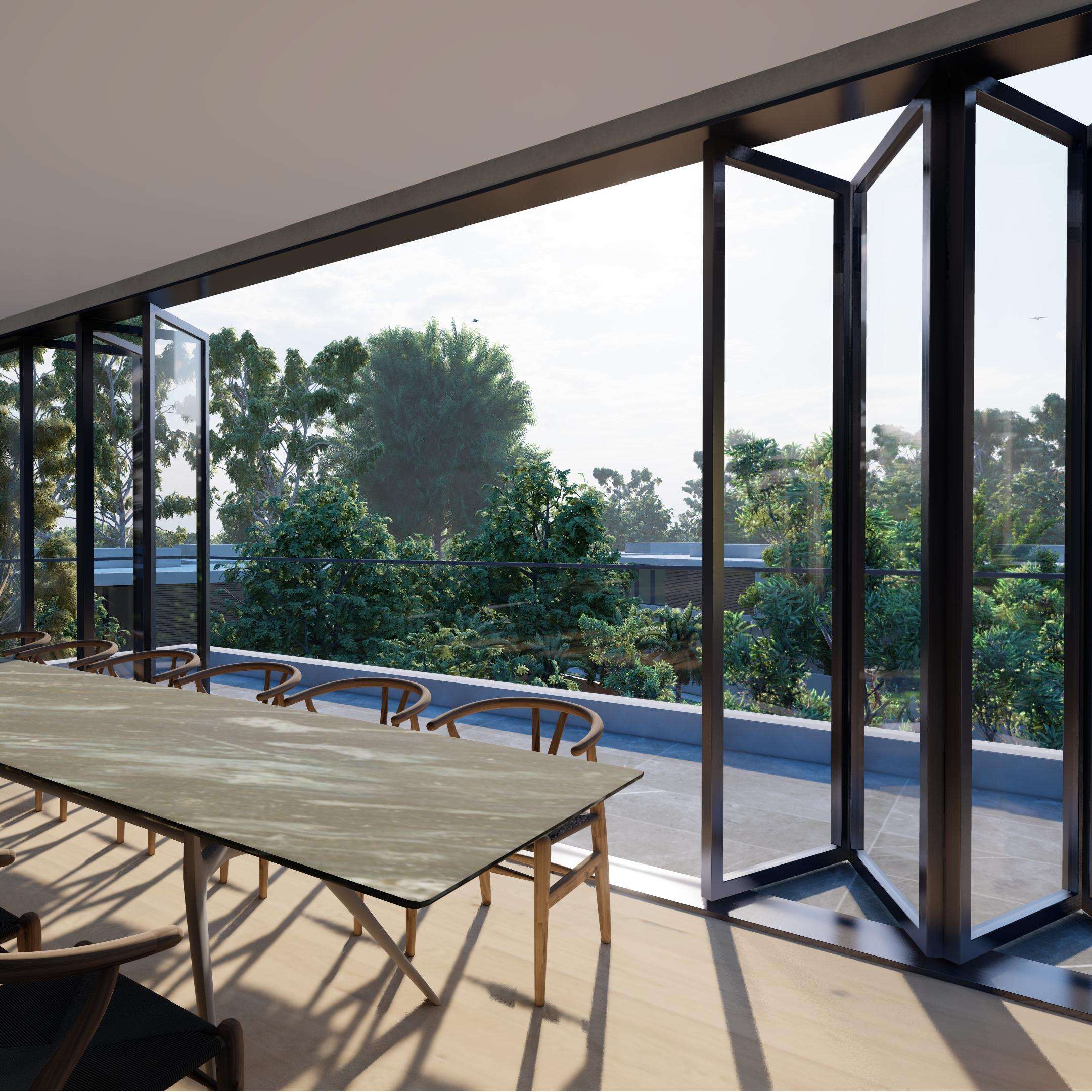 Transforme su espacio con puertas correderas de patio de aluminio