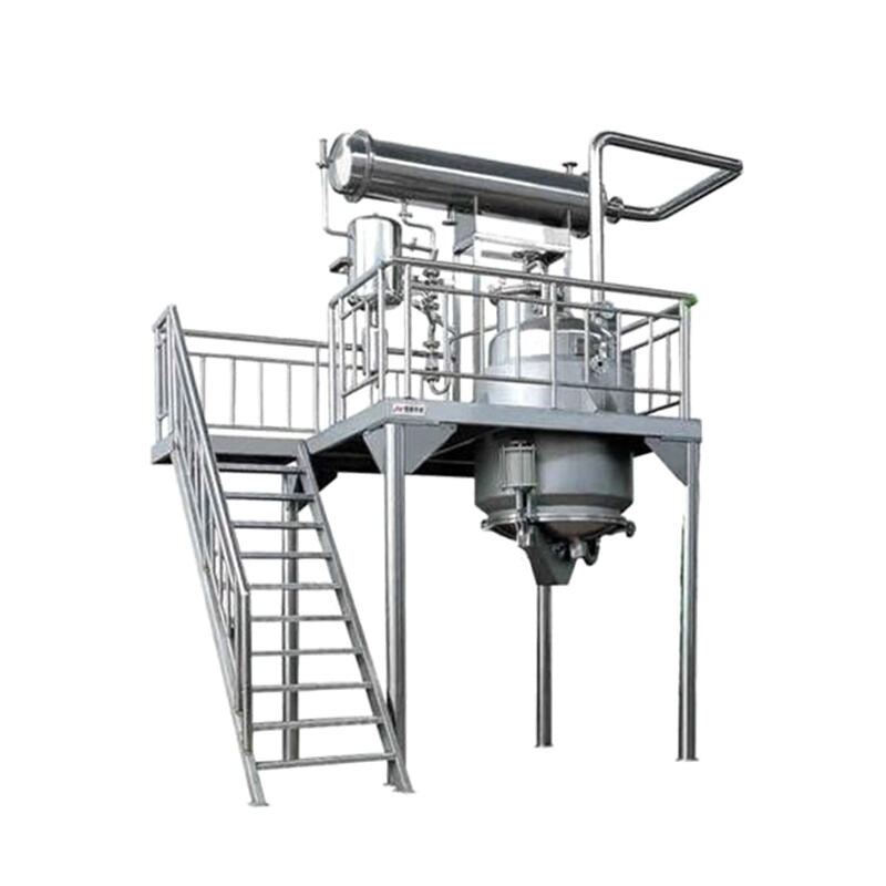 Essential Oil Distiller by Steam Heating with Bottom Air Pneumatic Opening