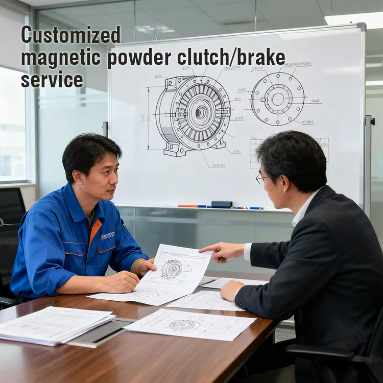 ogura magnetic powder brake clutch 12v magnetic clutch factory supply new-0