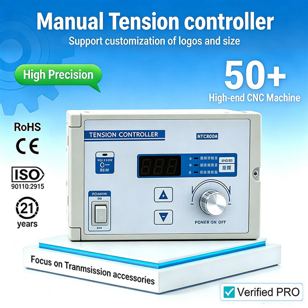 High Quality New Olive Tech Manual/Auto Magnetic Brake Tension Controller Winding Machine for Offset Printing Komori/