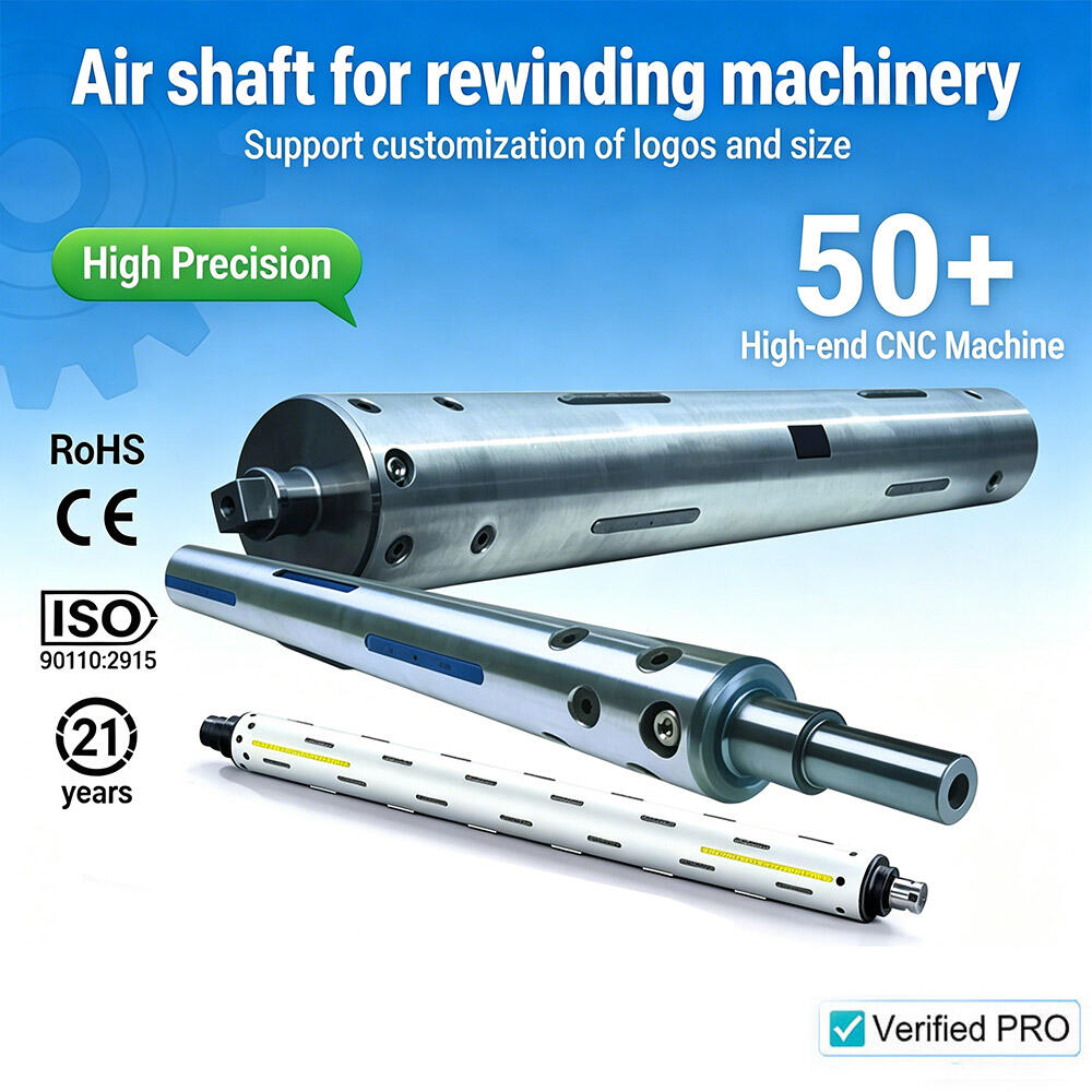 Flexible Inflating Air Shaft 3 6 Inch Pneumatic Bearing Core for Slitting Rewinder