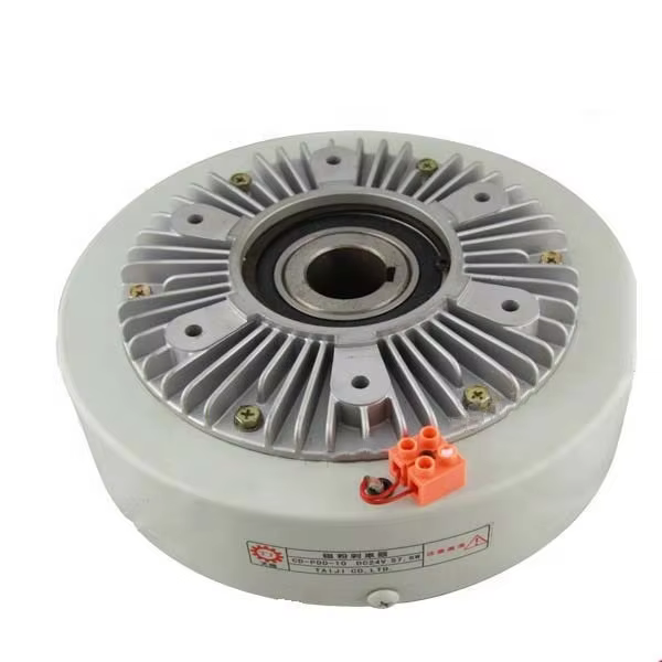 tianji magnetic powder clutch brake double shaft precision torque control oem-7