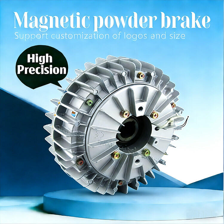 24V Dual-Axis Magnetic Powder Brake Clutch Single-Axis 2.5kg-40kg Tension Controller for Printing & Bag Making Machinery