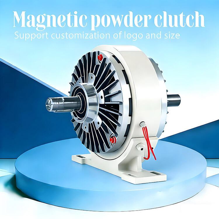 Tianji Magnetic Powder Clutch Brake Double Shaft Precision Torque Control OEM