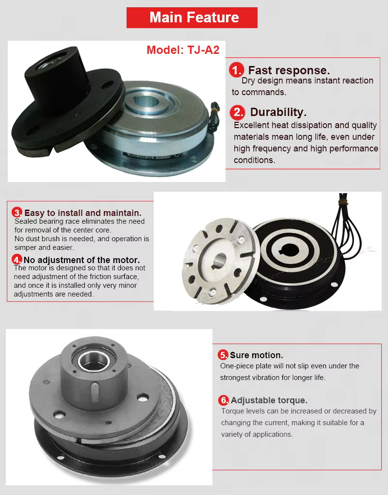 electromagnetic clutch centrifugal clutch customizable oem steel manufactured-4