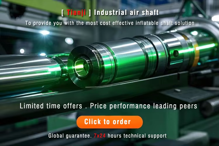 air expanding shaft pneumatic 3 inch aluminum alloy inflatable rewinding hot selling-2